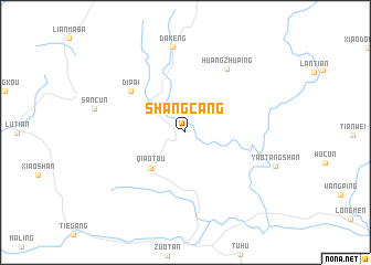 map of Shangcang