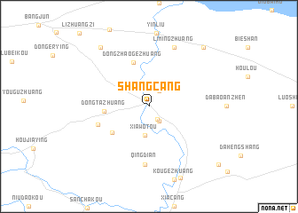 map of Shangcang