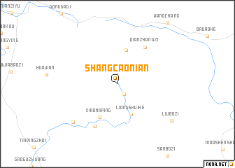map of Shangcaonian