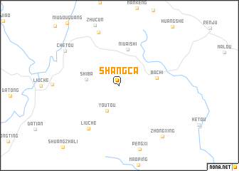 map of Shangca
