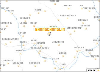 map of Shangchanglin