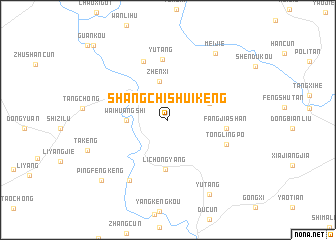 map of Shangchishuikeng