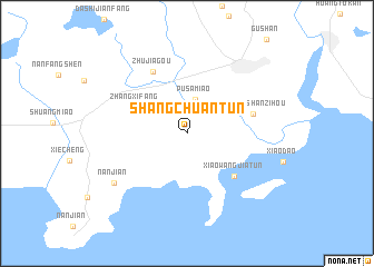 map of Shangchuantun