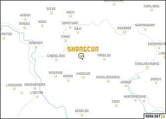 map of Shangcun