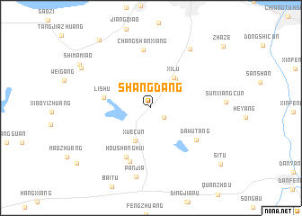 map of Shangdang