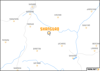 map of Shangdao