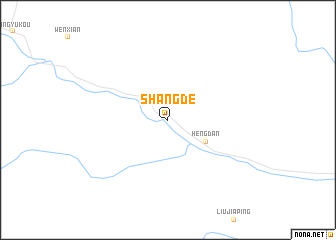 map of Shangde