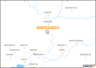 map of Shangdianzi