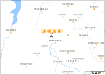 map of Shangdian
