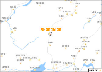 map of Shangdian