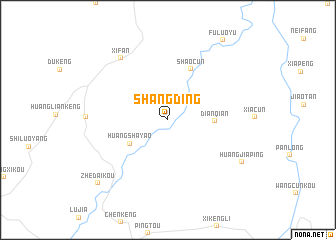 map of Shangding