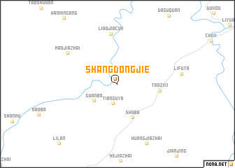 map of Shangdongjie