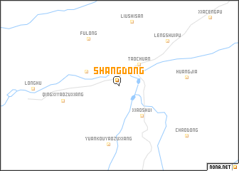 map of Shangdong