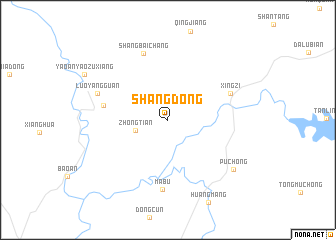 map of Shangdong