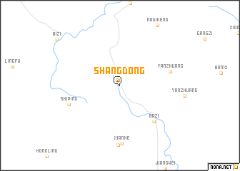 map of Shangdong