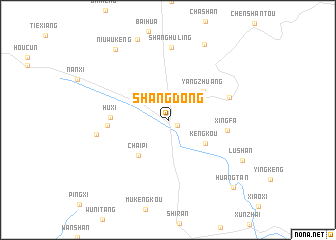 map of Shangdong