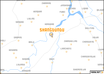 map of Shangdundu
