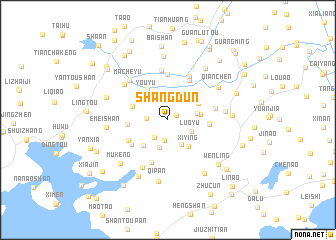 map of Shangdun