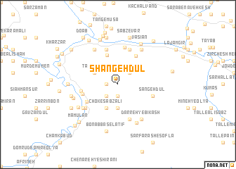 map of Shangehdūl