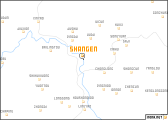 map of Shangen