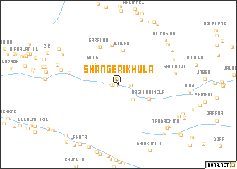 map of Shangeri Khula