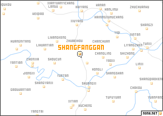 map of Shangfanggan