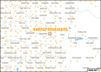 map of Shang-fan-wei-k\