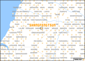 map of Shang-feng-ts\