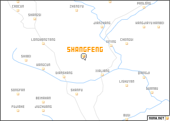 map of Shangfeng