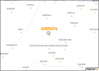 map of Shangfu