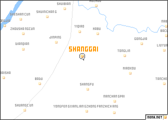 map of Shanggai