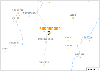 map of Shanggang