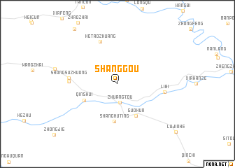 map of Shanggou