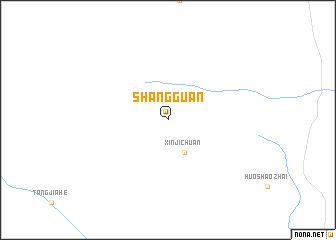 map of Shangguan