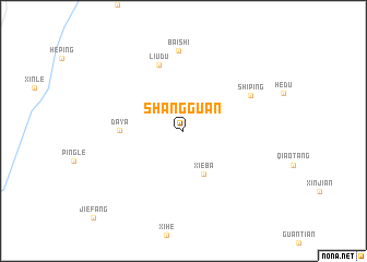 map of Shangguan