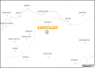 map of Shangguan