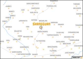 map of Shangguan