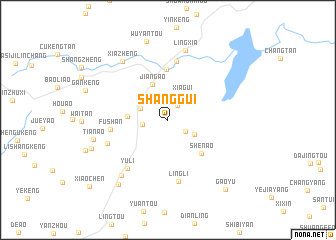 map of Shanggui