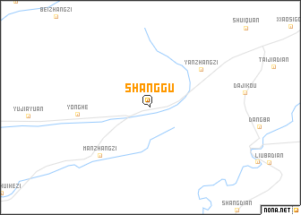 map of Shanggu
