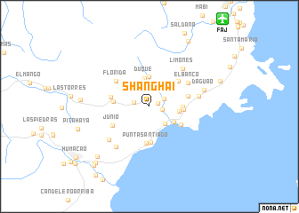 map of Shanghai