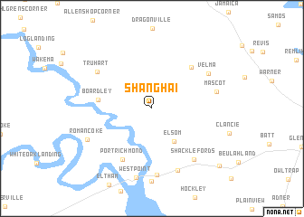 map of Shanghai