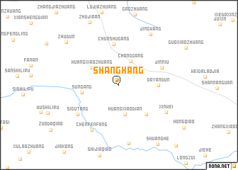 map of Shanghang