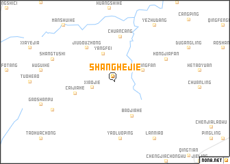 map of Shanghejie