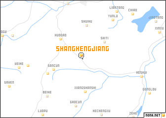 map of Shanghengjiang