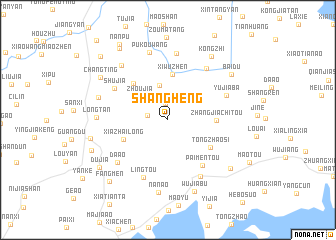 map of Shangheng