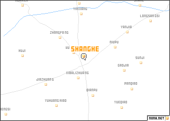 map of Shanghe