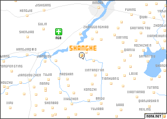 map of Shanghe
