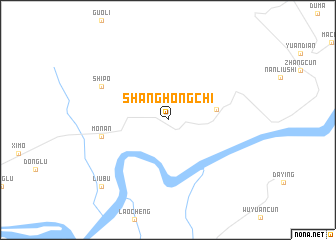 map of Shanghongchi