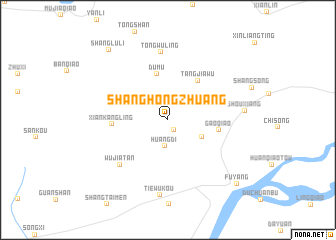 map of Shanghongzhuang