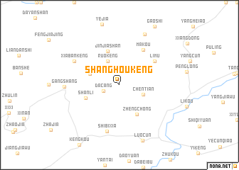 map of Shanghoukeng